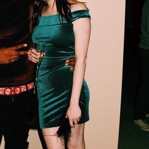 Forever 21 Velvet Shimmer Dress